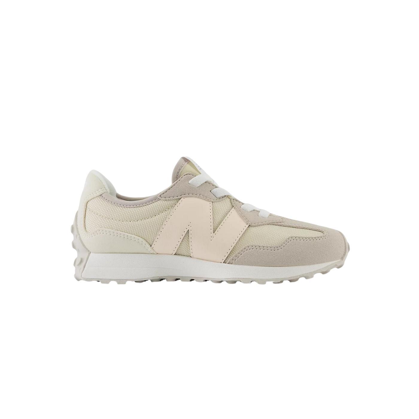 Zapatillas new balance ph327fm beige de niña.