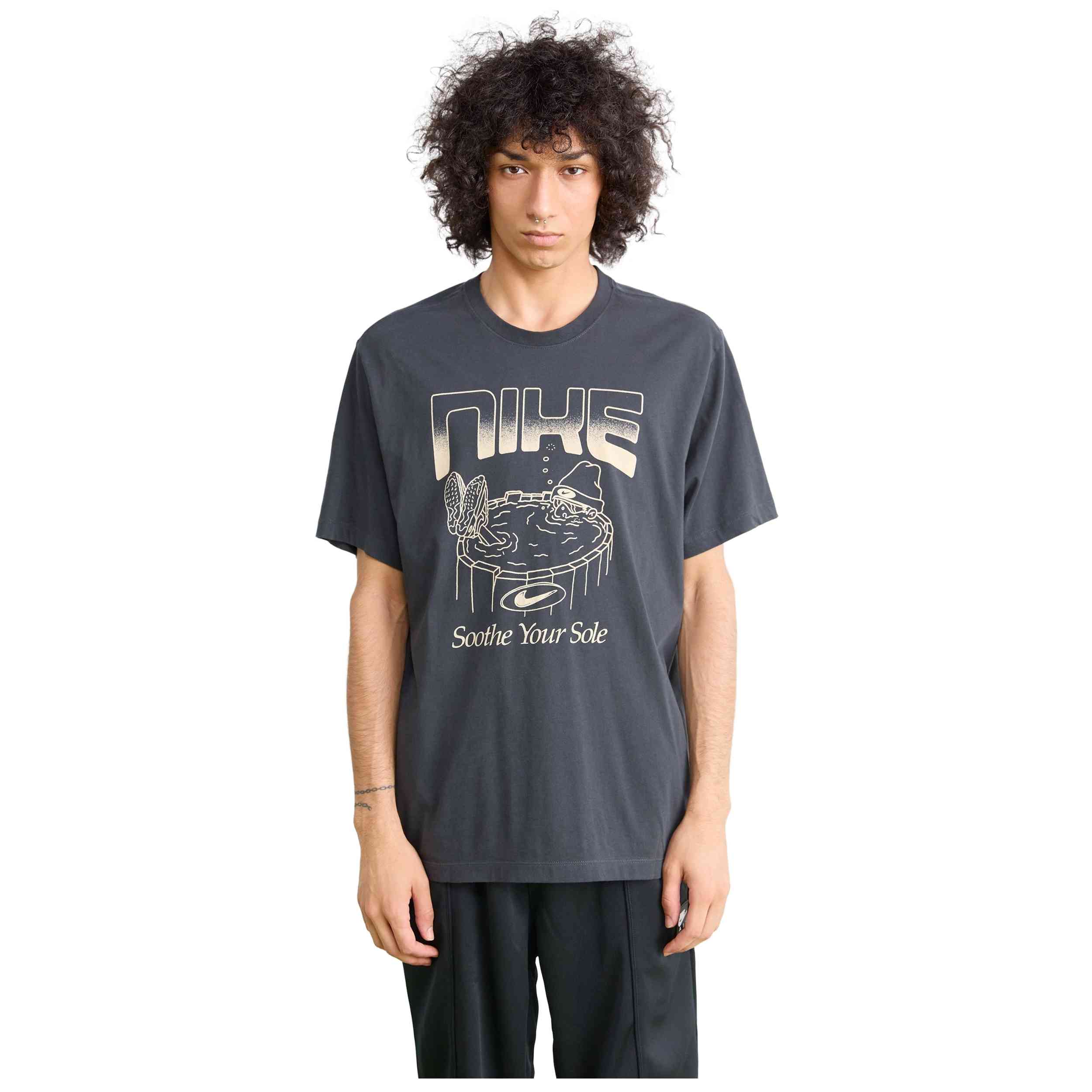 Camiseta De Manga Corta Nike para Hombre en color Gris