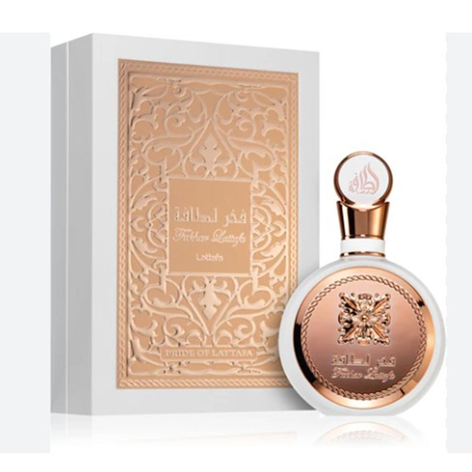 Lattafa Fakhar Rose Eau De Parfum 100 Ml – Perfume Femenino Árabe Elegante Y Auténtico