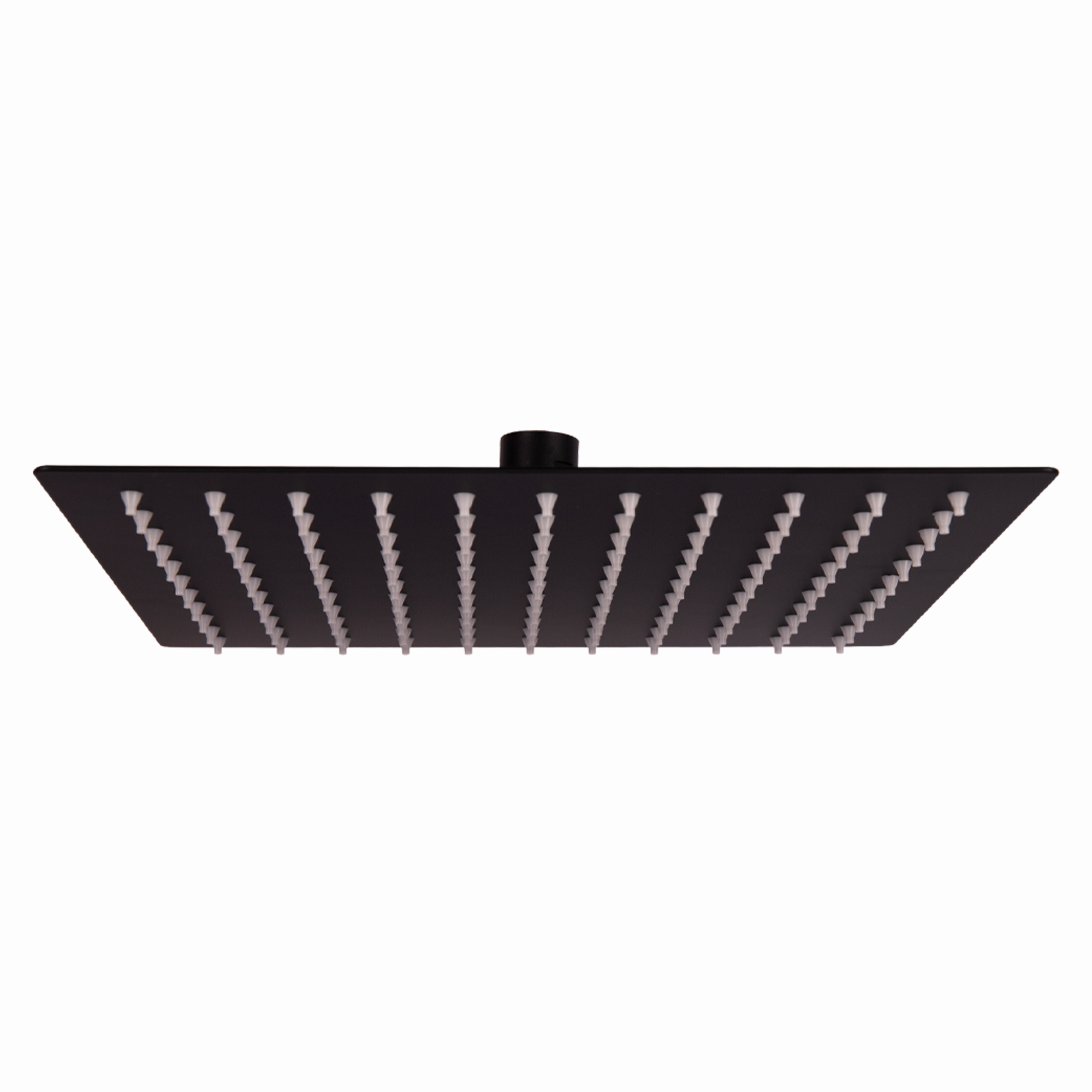 Cabezal de Ducha Cuadrado Cofan, Extrafino y Orientable, Negro Mate o Acero Inoxidable