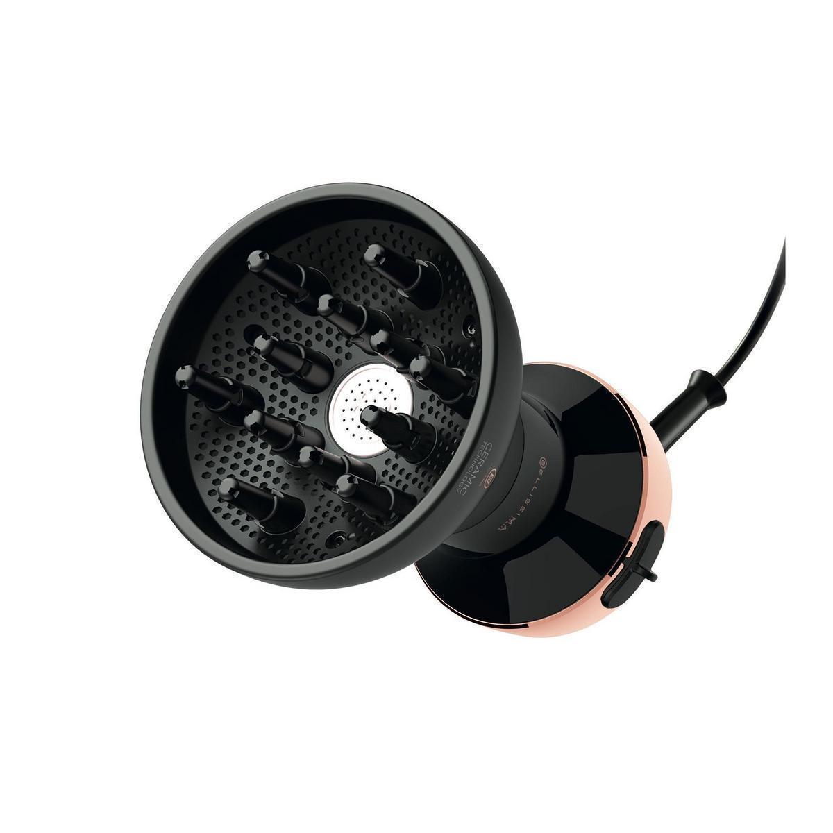 Bellissima My Pro Diffon Ceramic Df1 3000 - Difusor De Aire Caliente Para Rizos, 700W, Tecnología Cerámica, Secado Delicado Sin Encrespamiento | ¡Cuid