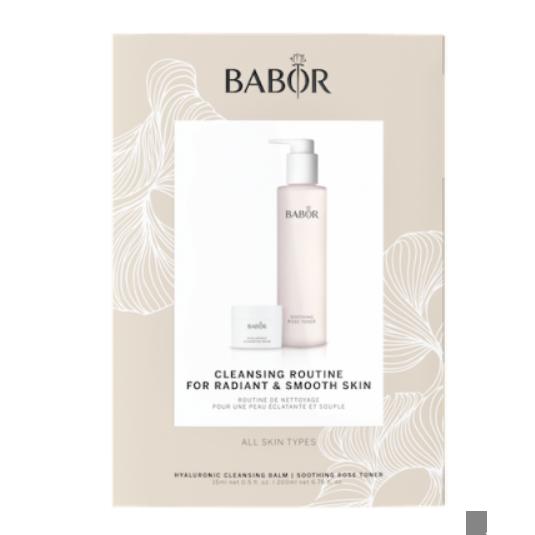 PACK CLEANSING ROUTINE PIELES RADIANTES Y SUAVES (TODO TIPO DE PIELES) 200ML+15ML-BABOR