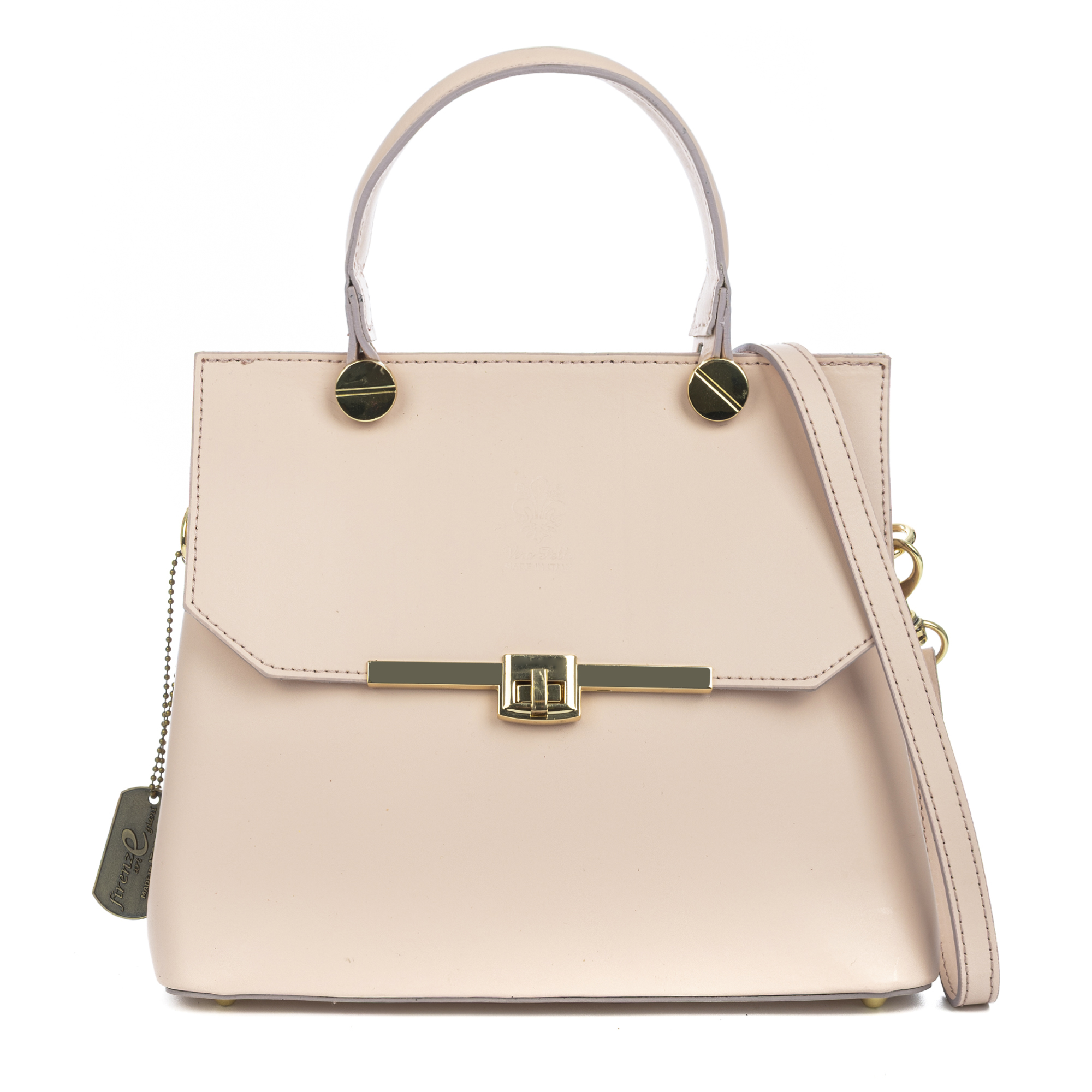FIRENZE ARTEGIANI Bagheria bolso tote mujer. Piel auténtica Ruga. Fabricado en Italia 28x12,5x22 Cm.
