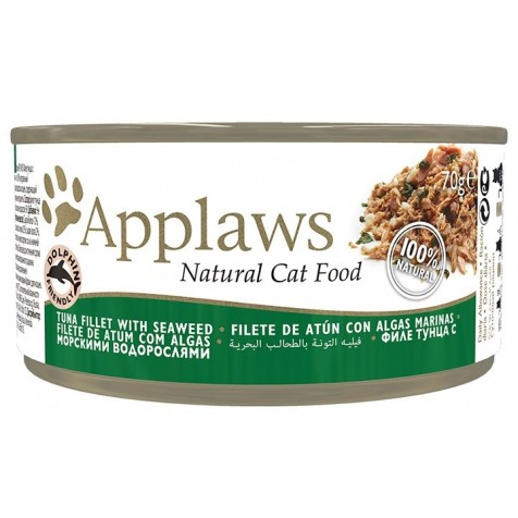 Applaws Lata Gatos Adultos Atún con Algas 1 unidad - 70 gr