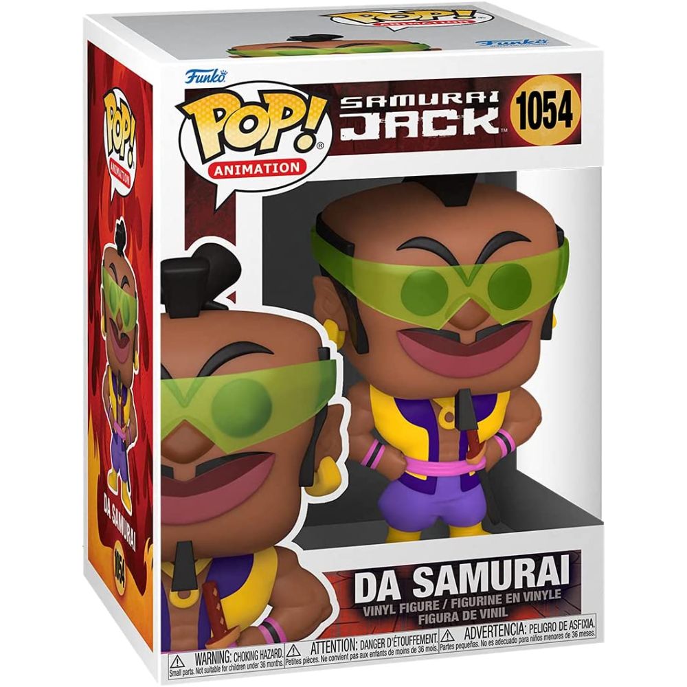 FUNKO POP Da Samurai figura Samurai Jack original 9 cm vinilo
