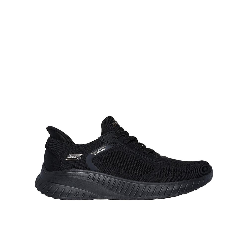 Zapatillas Skechers Mujer Bobs Squad Chaos Negro