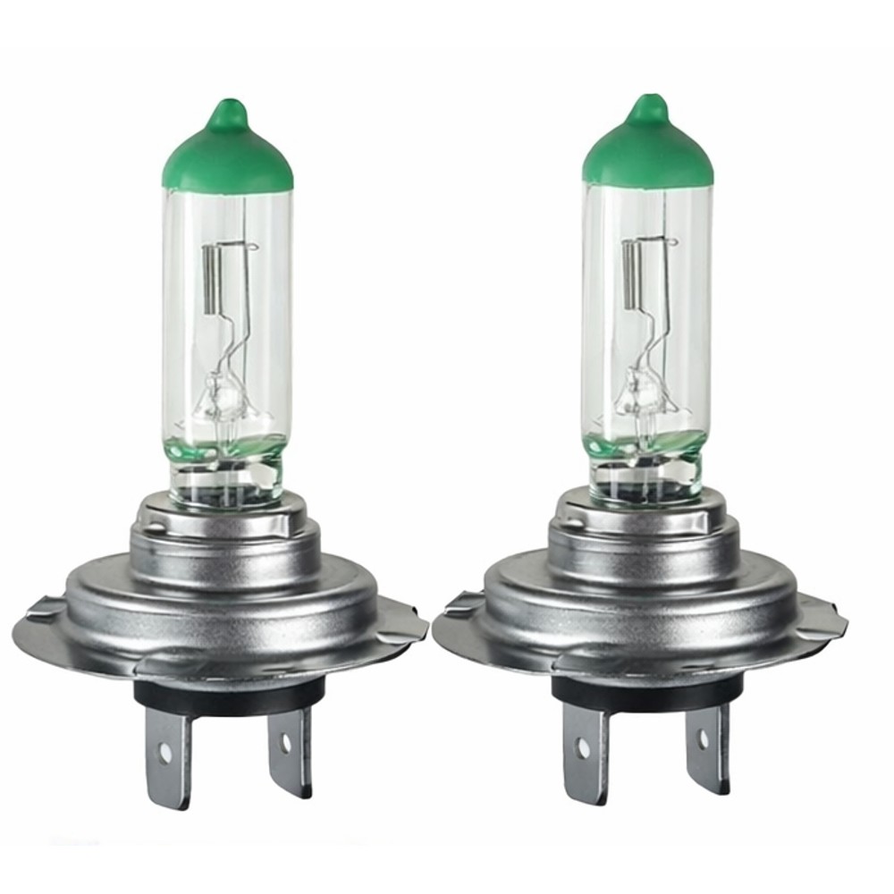 2PCS Bombillas Halógenas H7 para Faros Delanteros Coche 12V 55W, 3600K, 4500K y 6400K