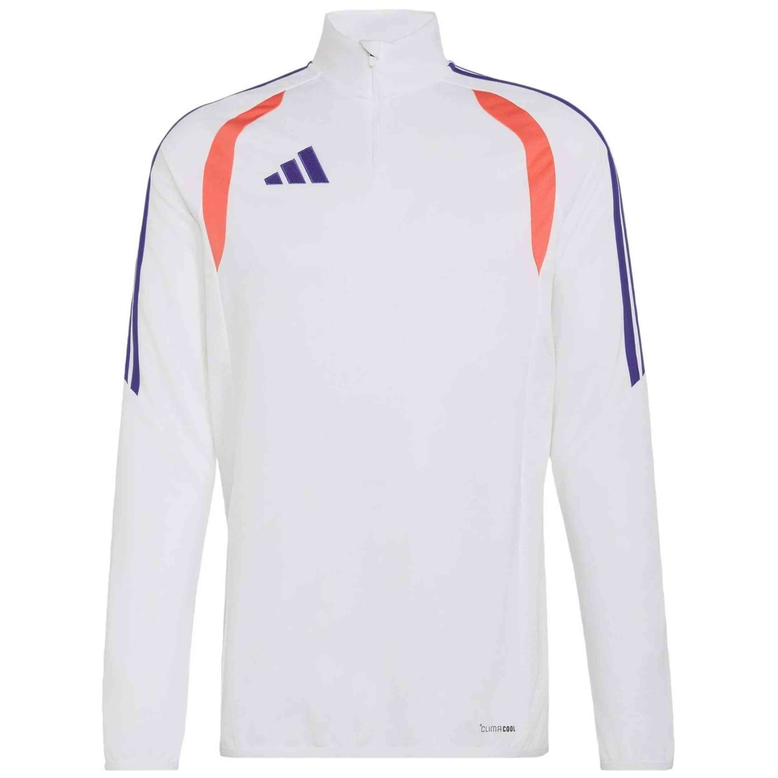 Sudadera Adidas modelo Tiro 26 League "White / Pure Purple / Semi Turbo" para hombre y mujer en color Blanco