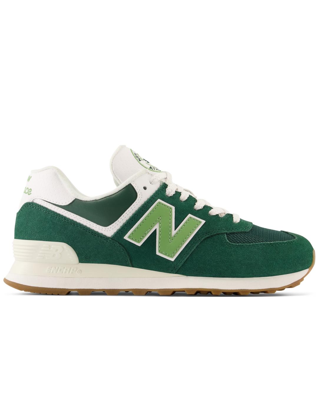Zapatillas new balance u574ng2 verde de hombre.