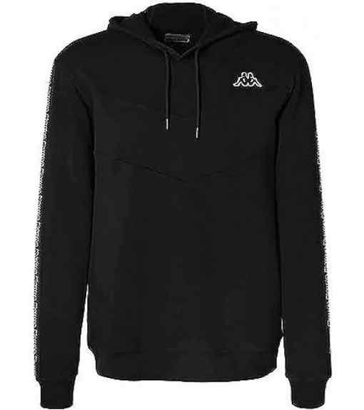 Sudadera Kappa Logo Imagino Man Black 321j5tw 005 Talla Adulto - S