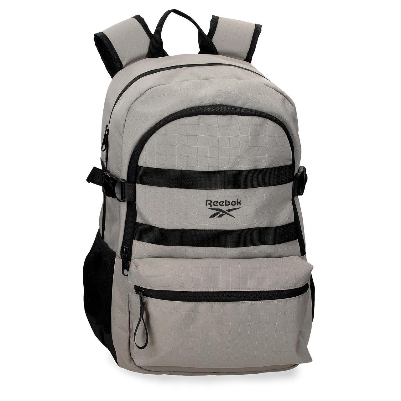 Mochila Portaordenador Reebok Barret 15.6" - Gran Capacidad, Espalda Acolchada y Bolsillo Frontal con Cremallera
