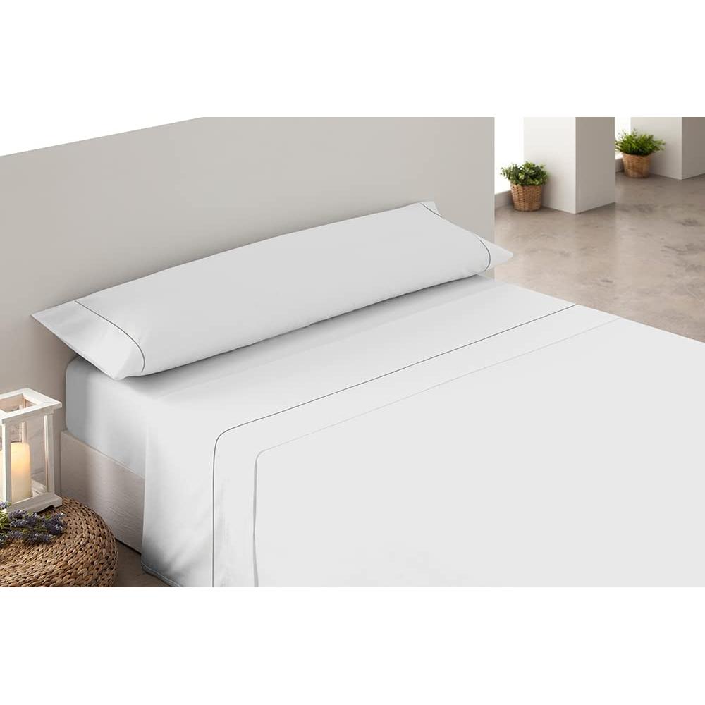 DECASATEXTIL- Juego de sabanas 100% Algodón Percal de 200hilos – Algodón Mercerizado de Alta Densidad – Suaves y cómodas para un Descanso de Calidad.