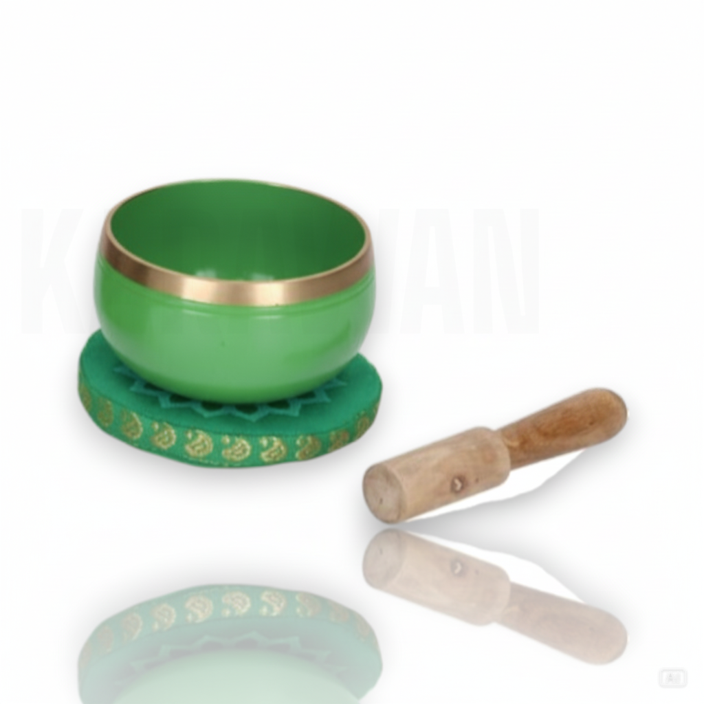 Mini Cuenco Tibetano CHAKRA 8 cm Instrumental – Cuenco de Meditación, Yoga y Terapia Sonora - Karawan