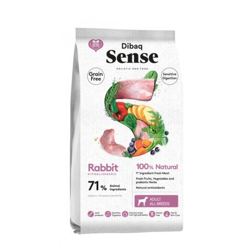 Dibaq Sense – Pienso para perros adultos Dibaq Sense conejo. 2 Kg