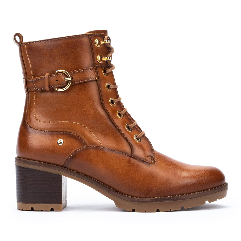 Shoes Botínes Mujer marca Pikolinos modelo W7H-8510 para mujer en color brandy