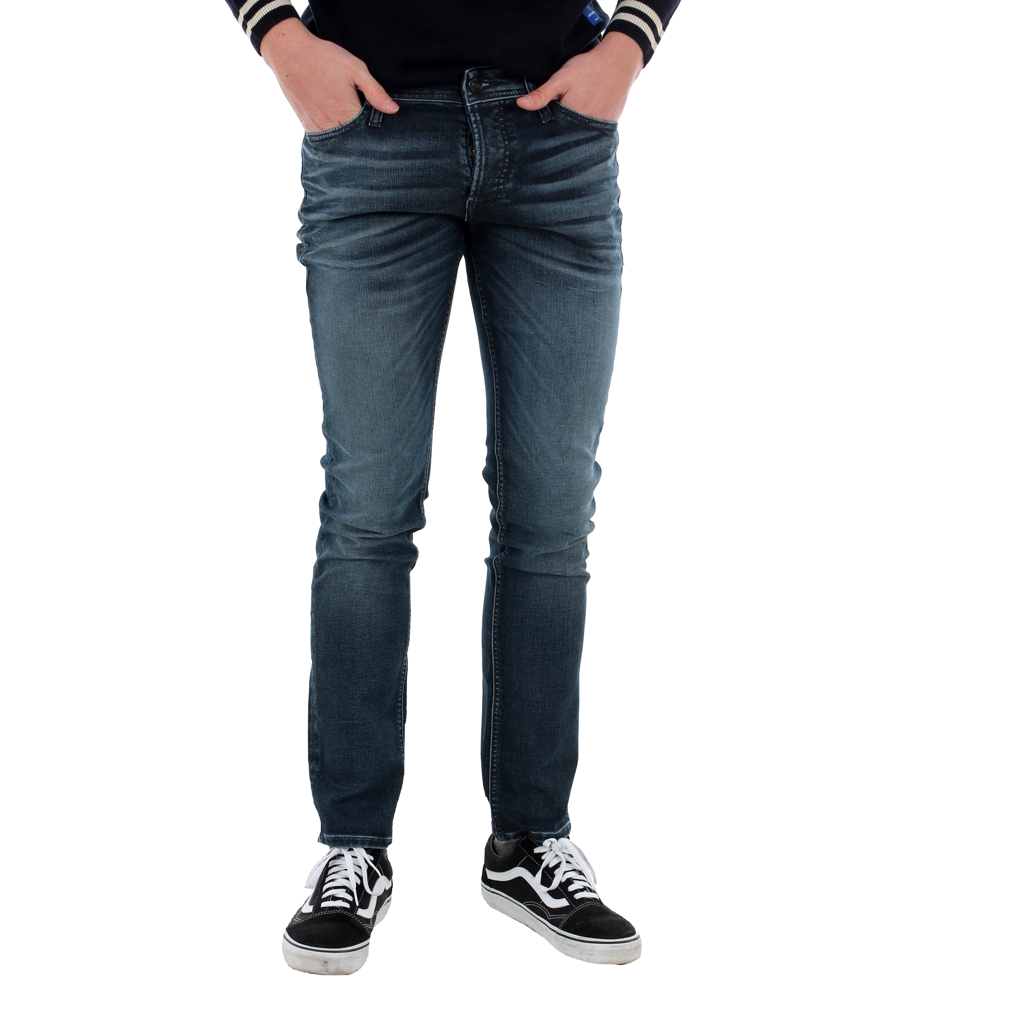 JACK&JONES Hombre Jeans Vaqueros Pantalon slim fit 22091
