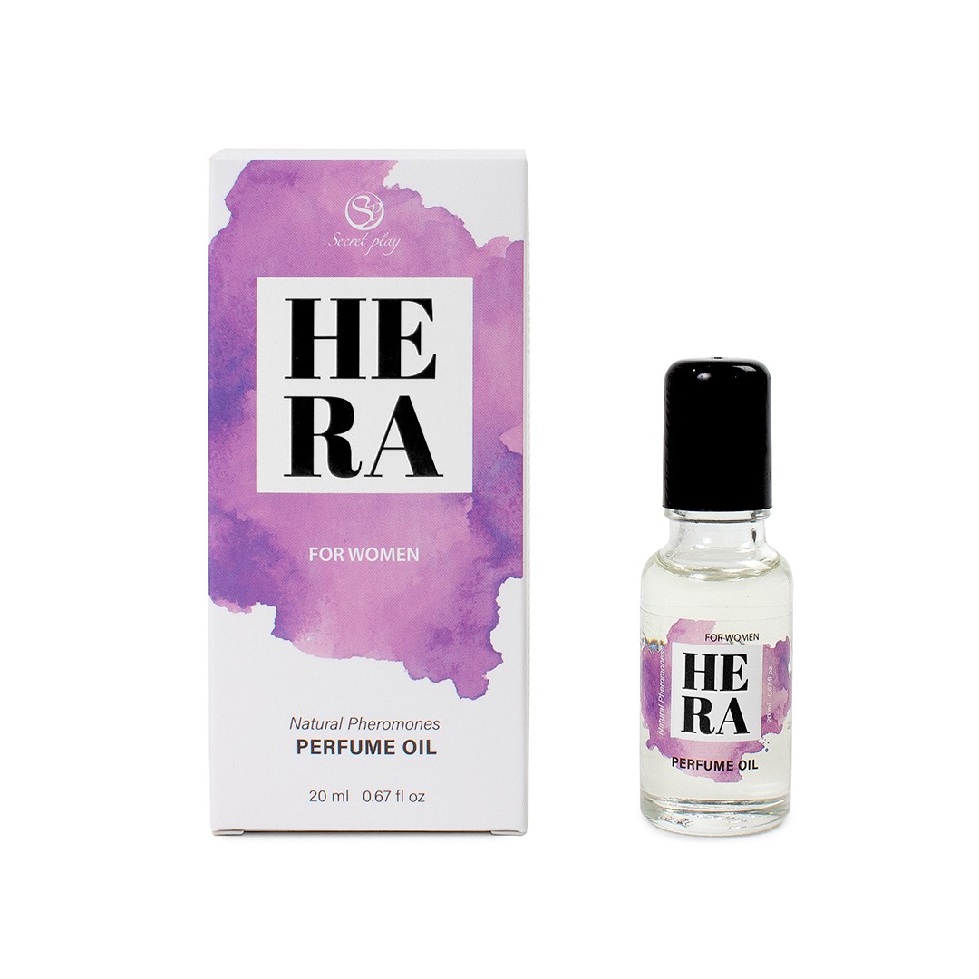 SECRET PLAY Hera Perfume Mujer Natural con Feromonas Perfume Roll On 20 ml