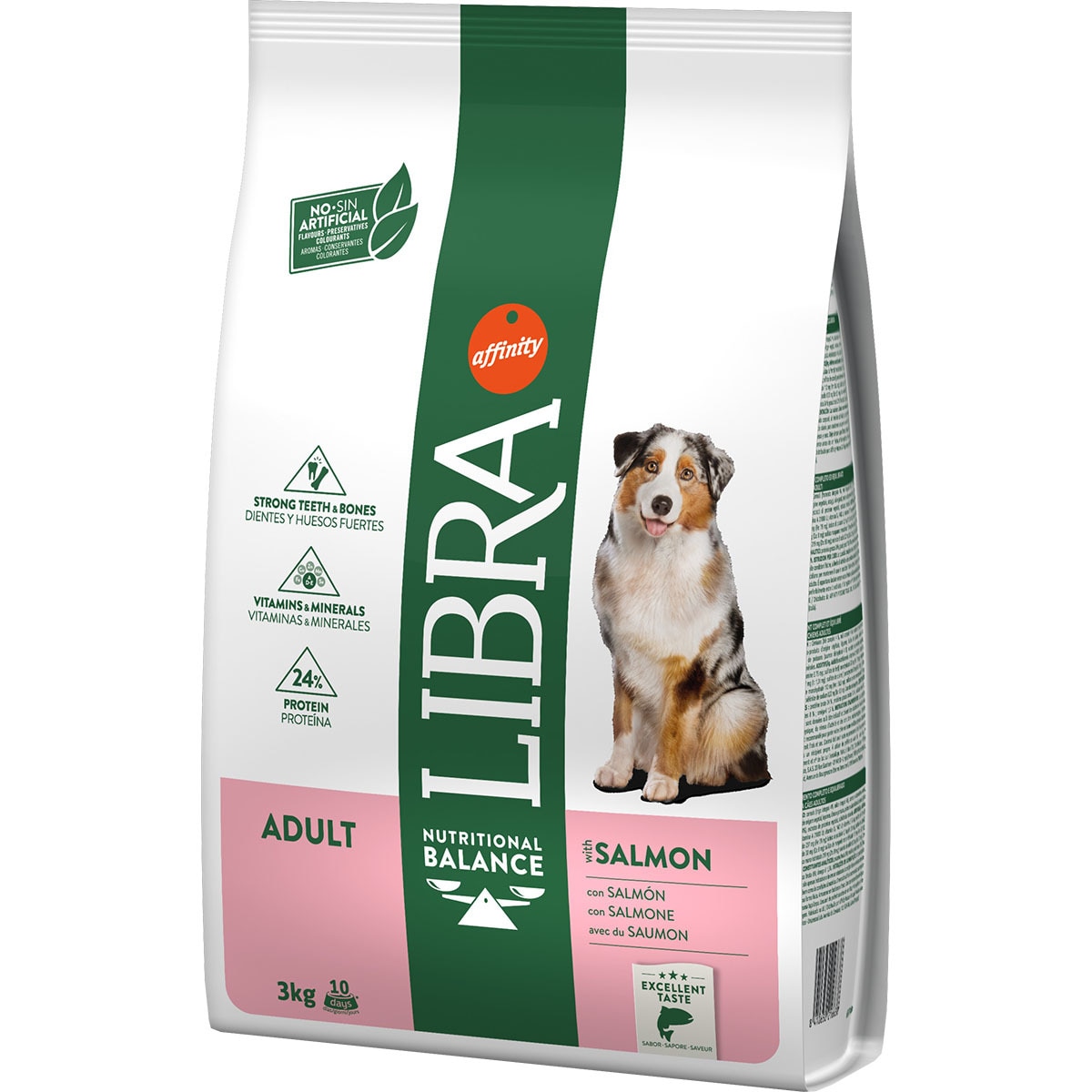 Libra – Pienso para perros adultos Libra salmón. 3 Kg