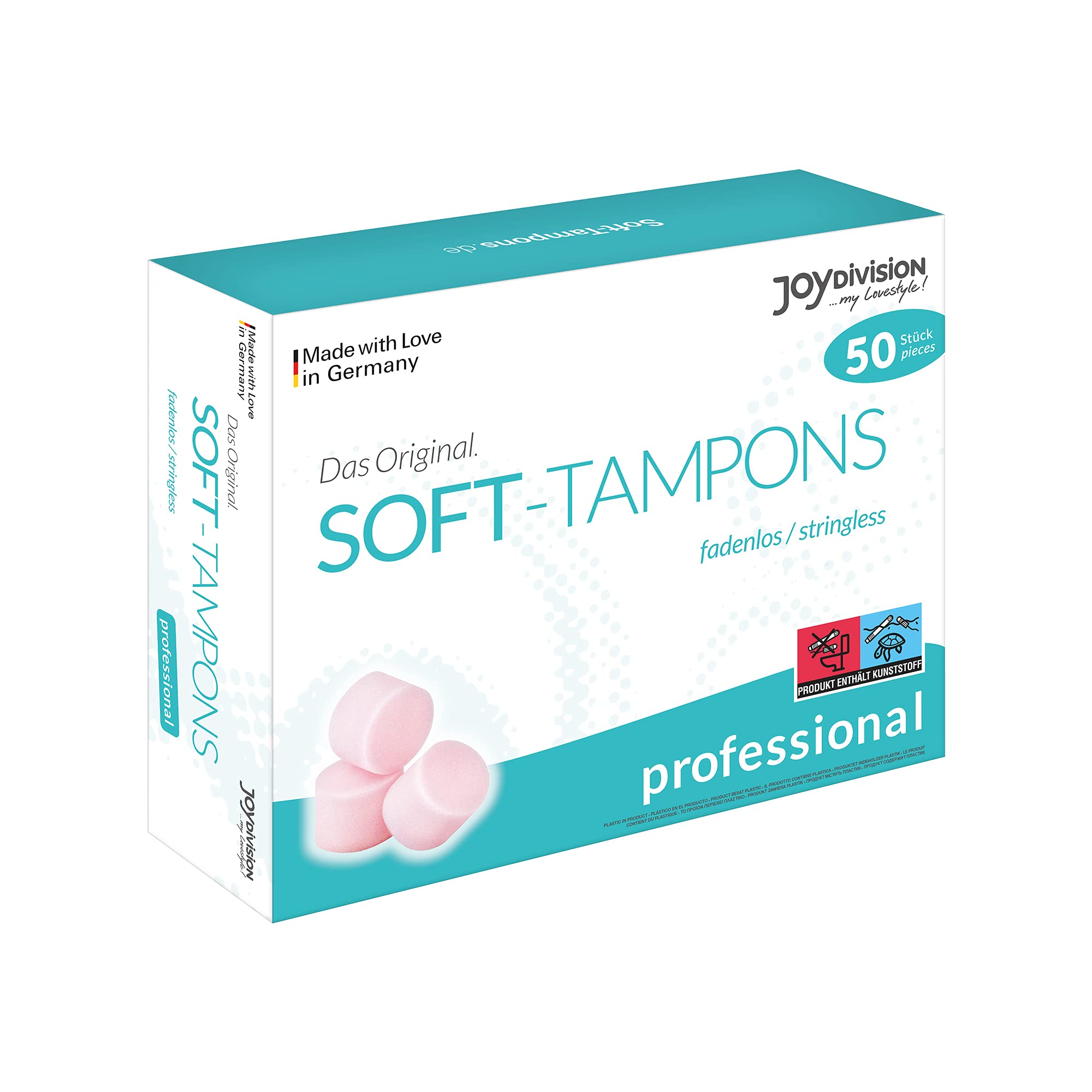 Soft-Tampons Professional - 50 Stuks