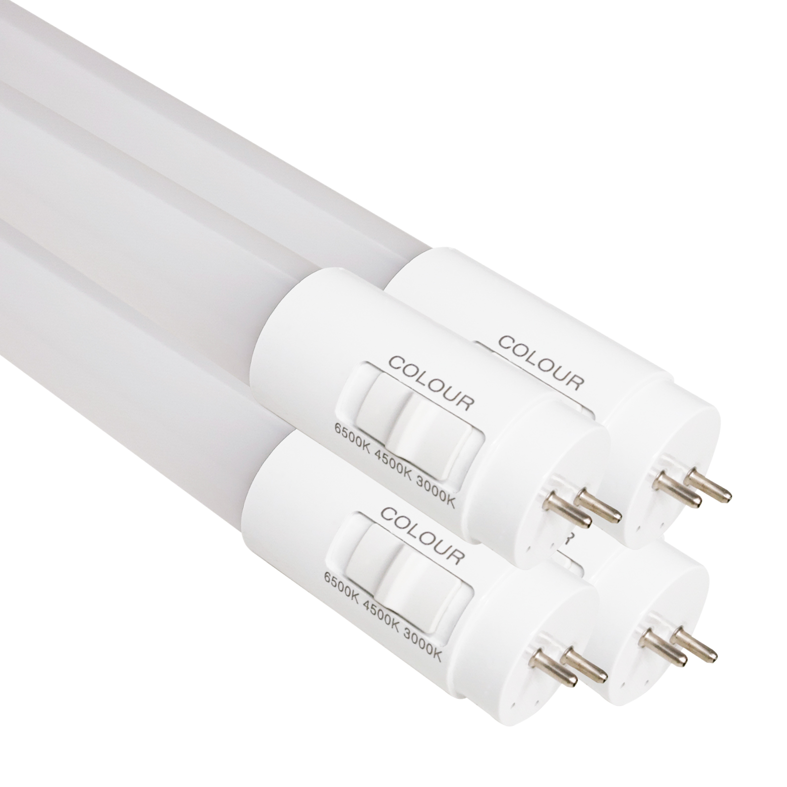 LED ATOMANT Tubo LED T8 G13 60cm 9W 1100lm Tipo A+B, Conexión Un y Dos Laterales, CCT (Selector de Color Blanco Calido, Neutro y Frío), Ángulo 360º, Alta Eficiencia, Reemplazo Fluorescente Convencional, Ideal para Garaje, Almacén, Oficina o Trasteros