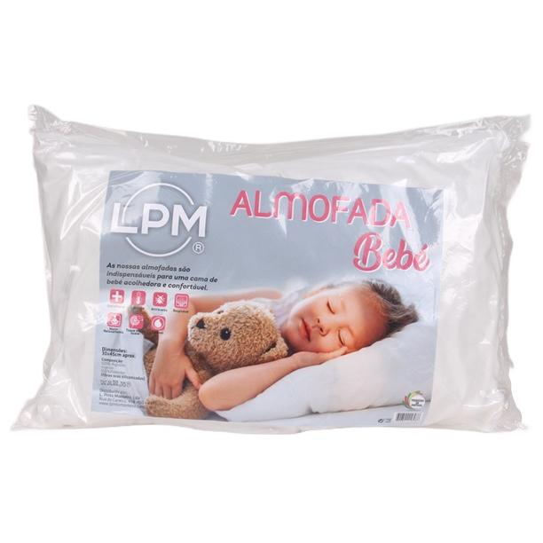 Almohada de Bebé LPM | 30x45 cm | Suave, Antialérgica y Transpirable
