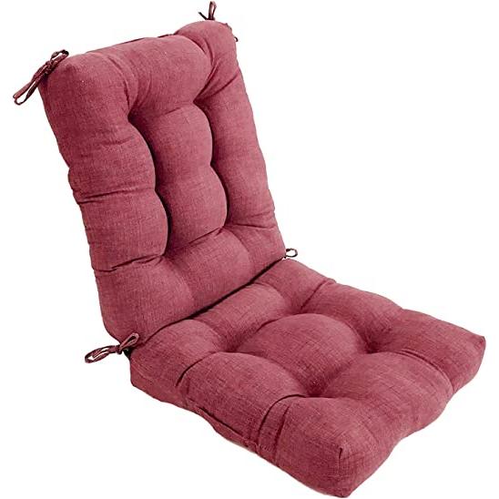 Cojin de Silla Reino Mansidi 90x45x10cm Rojo