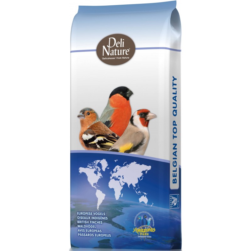 Chardonnerets Light Deli Nature 15 kg | Mezcla Premium para Jilgueros y Pájaros Silvestres | Alimentación Natural y Equilibrada