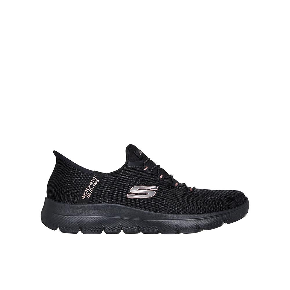 Zapatillas Skechers Mujer Summits Classy Night Negro