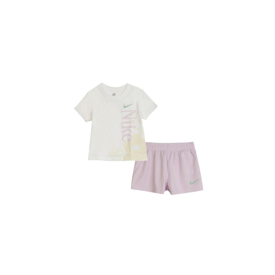 Conjunto Niño/a Nike Wild Flower Tee 36n050-p6i Conjuntos Nike