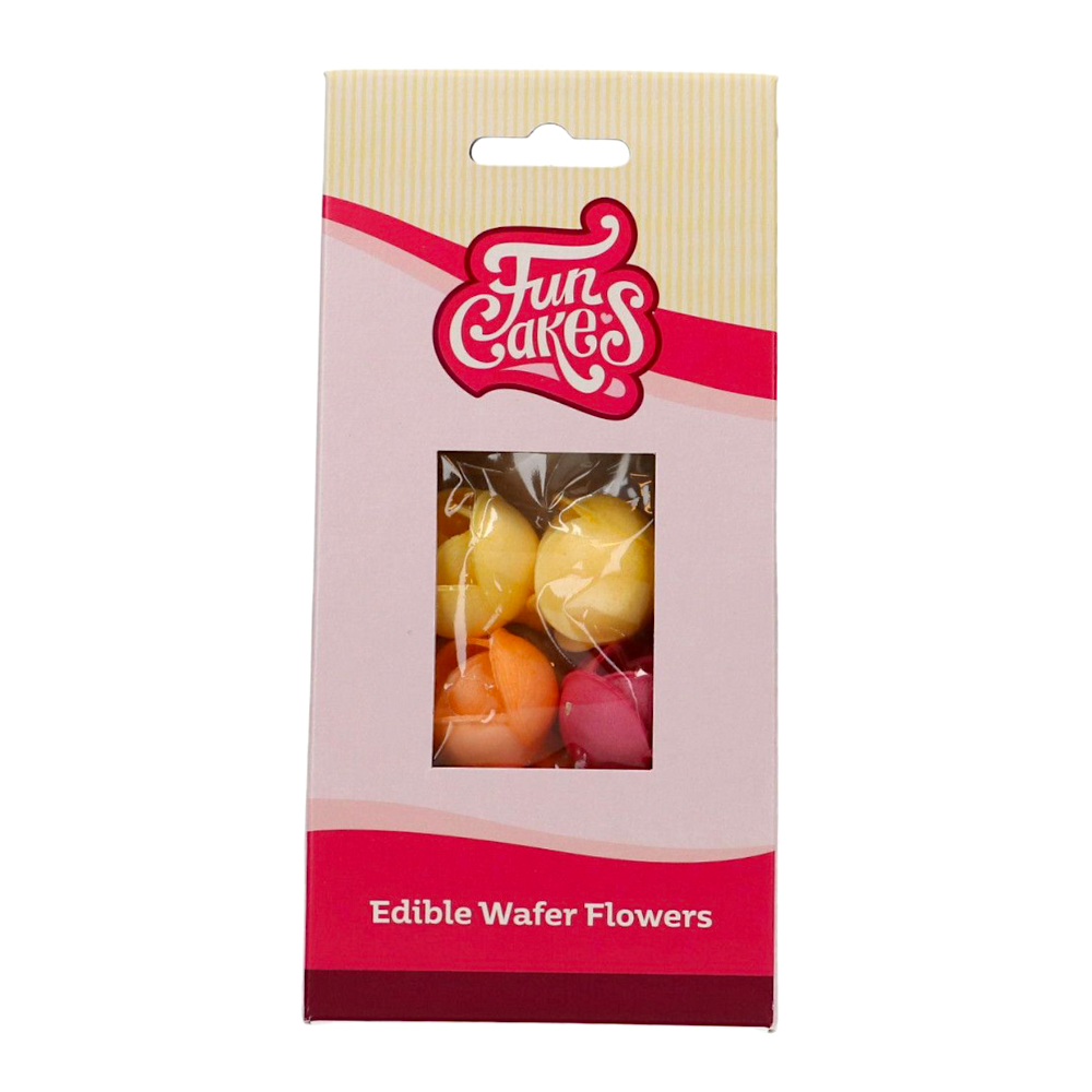 Flores De Papel De Oblea Funcakes - Peonias