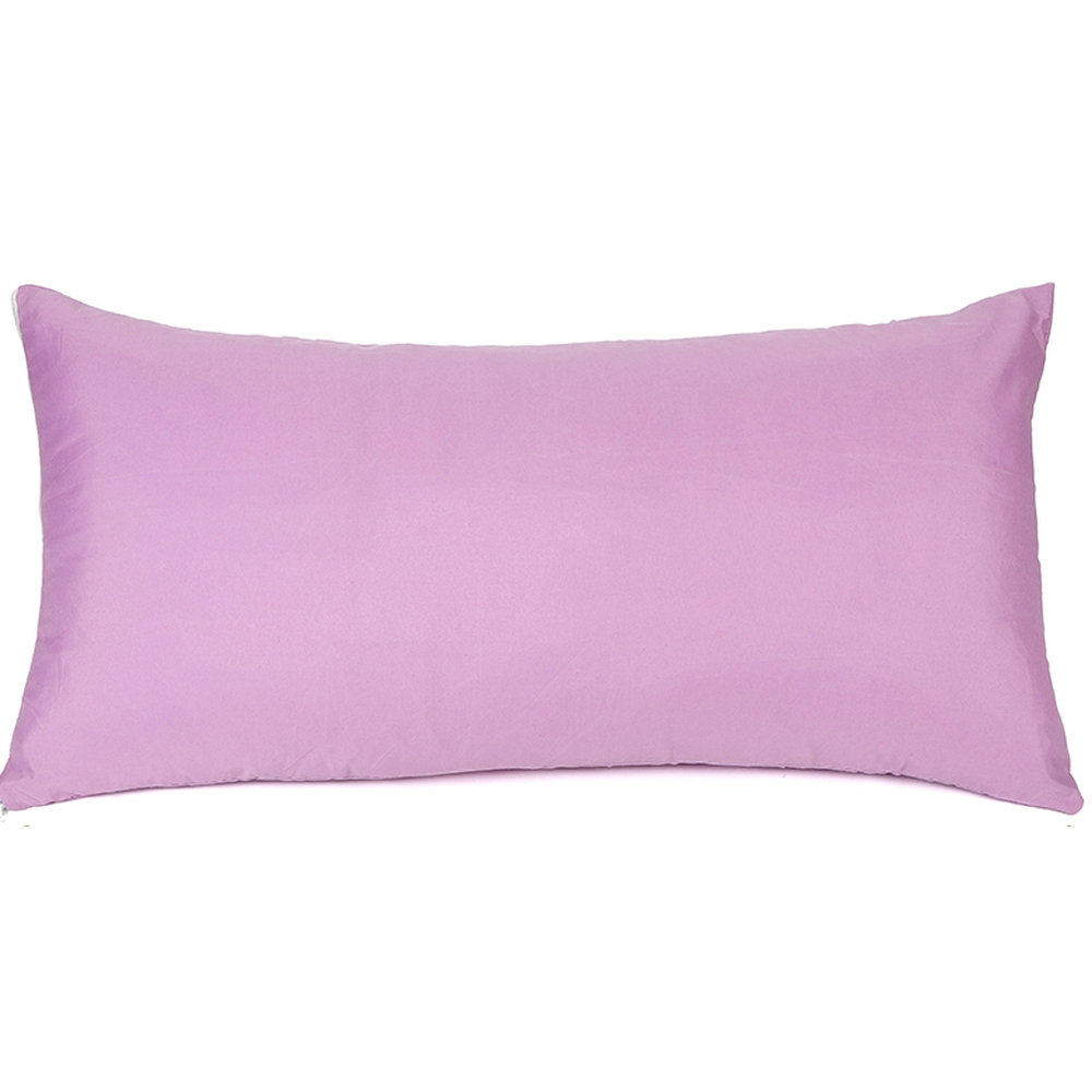 Pack2 de Fundas de Almohada de Microfibra PLUSHOME, 100% Poliéster, Cremallera Cómoda