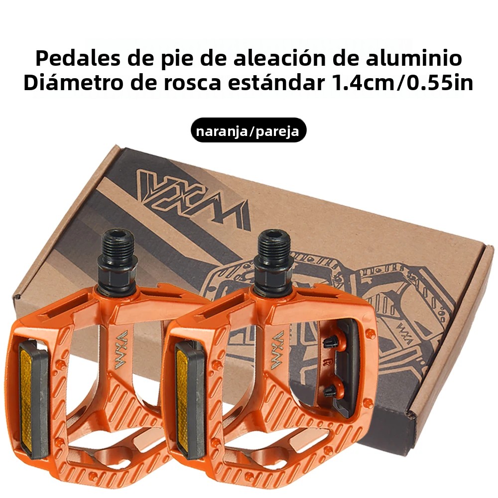 TK VXM Pedales De Bicicleta Ultralight De Aluminio Antideslizante MTB Impermeables Y Resistentes Al Polvo Doble DU Plano Para Ciclismo