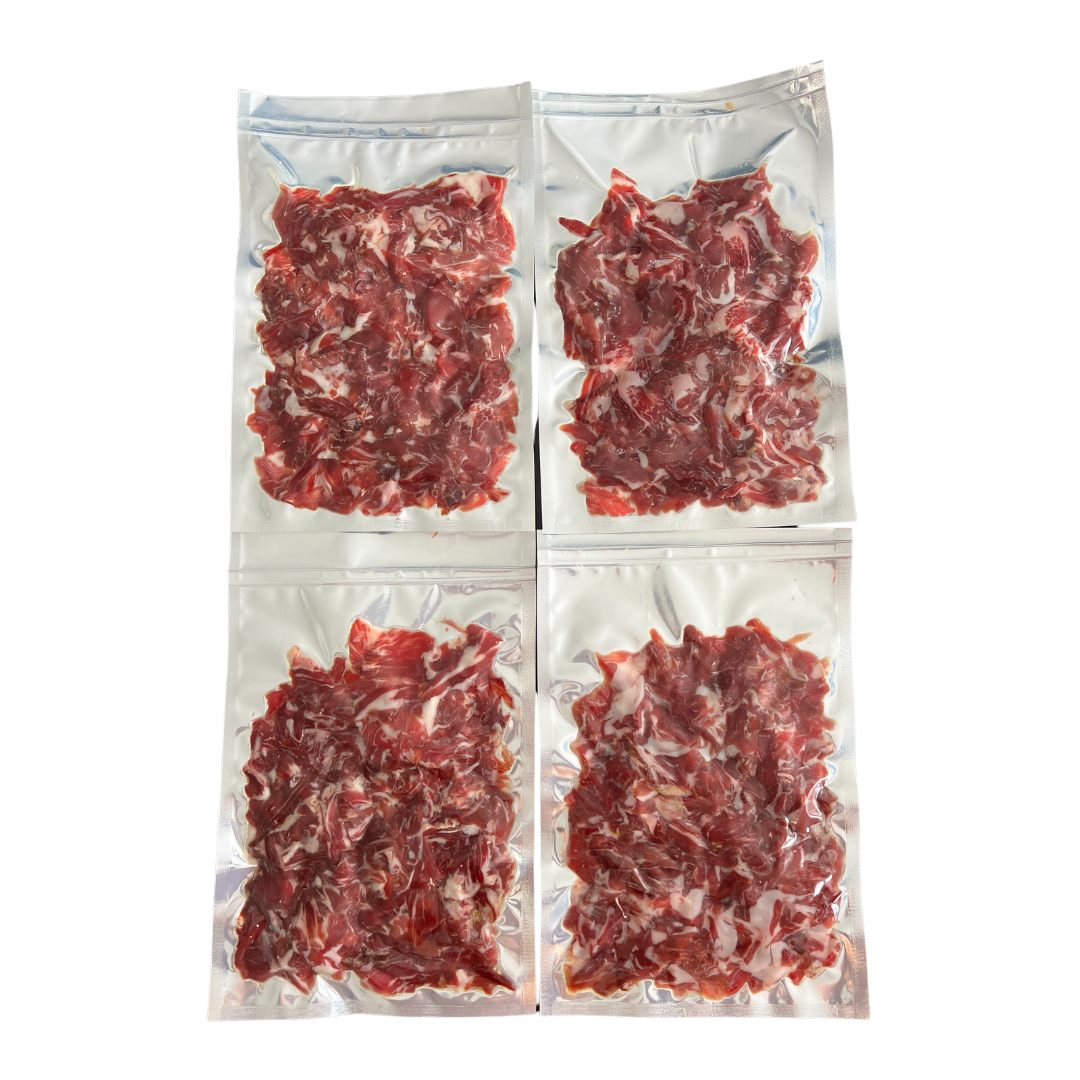 Virutas jamón ibérico | 1Kg - 4 Sobres | La Vega de Salvatierra