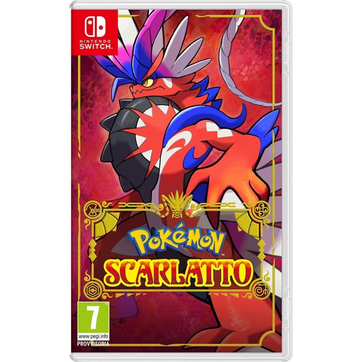 Juego Pokémon Escarlata para Nintendo Switch PAL EU - Nuevo Original Precintado
