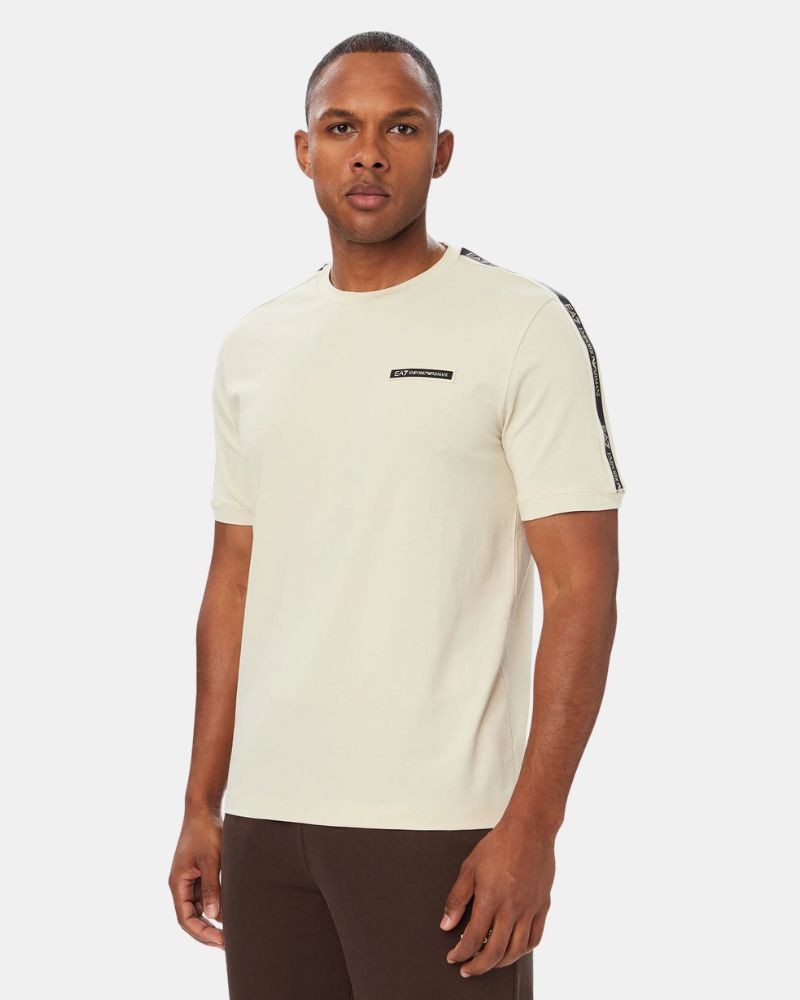 EA7 7M002189 AF10373 Camisetas Manga corta Hombre Beige