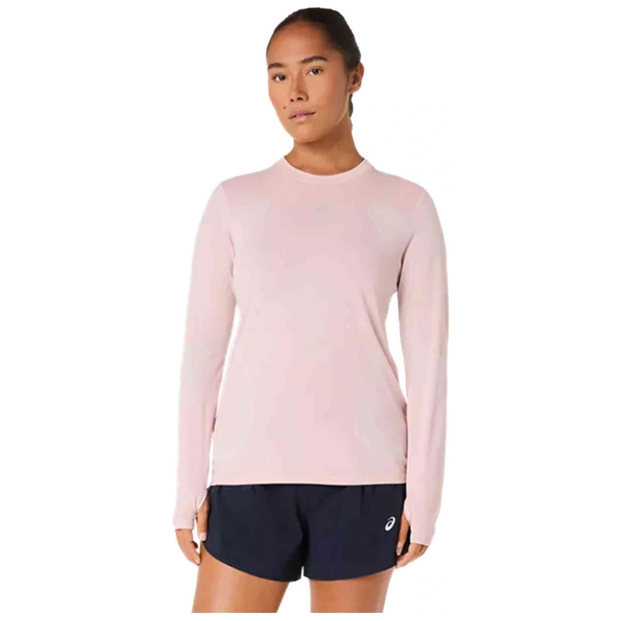 Camiseta De Manga Corta Asics modelo 2012D290-700 para hombre y mujer en color Rosa