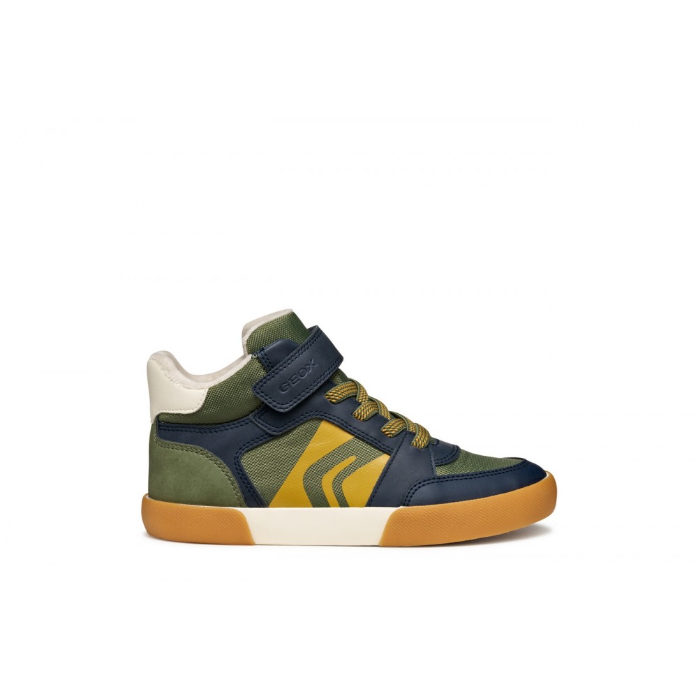 GEOX J565CA C0938  36211 25I BOTITA ELASTICO Y VELCRO MILITARY/NAVY