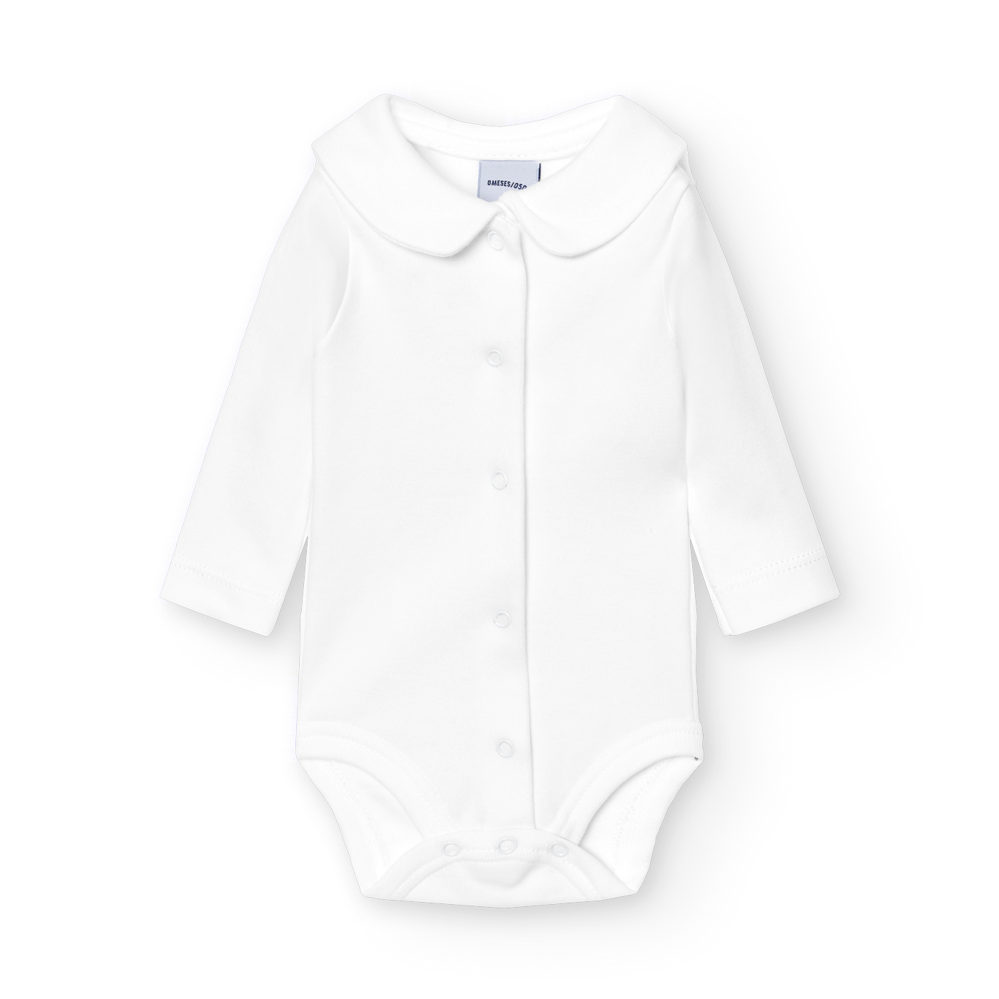 Basicos Babidu pack de 2 bodys abierto delantera cuello pico