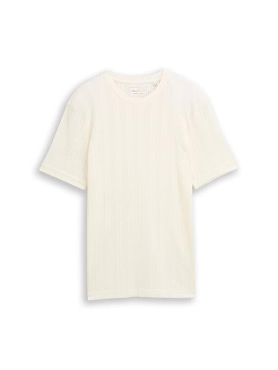 Camiseta Tom Tailor White Denim 1052142 12906