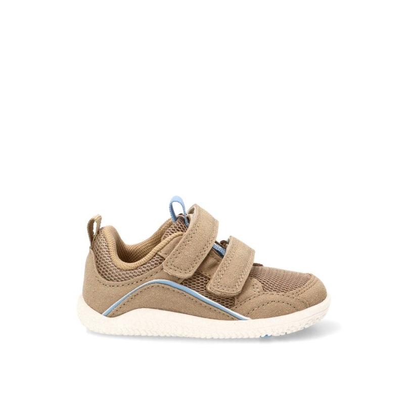 Zapatillas Respetuoso/barefoot Gioseppo - Niño - Suela Plana - Modelo Colebrook - Color Taupe
