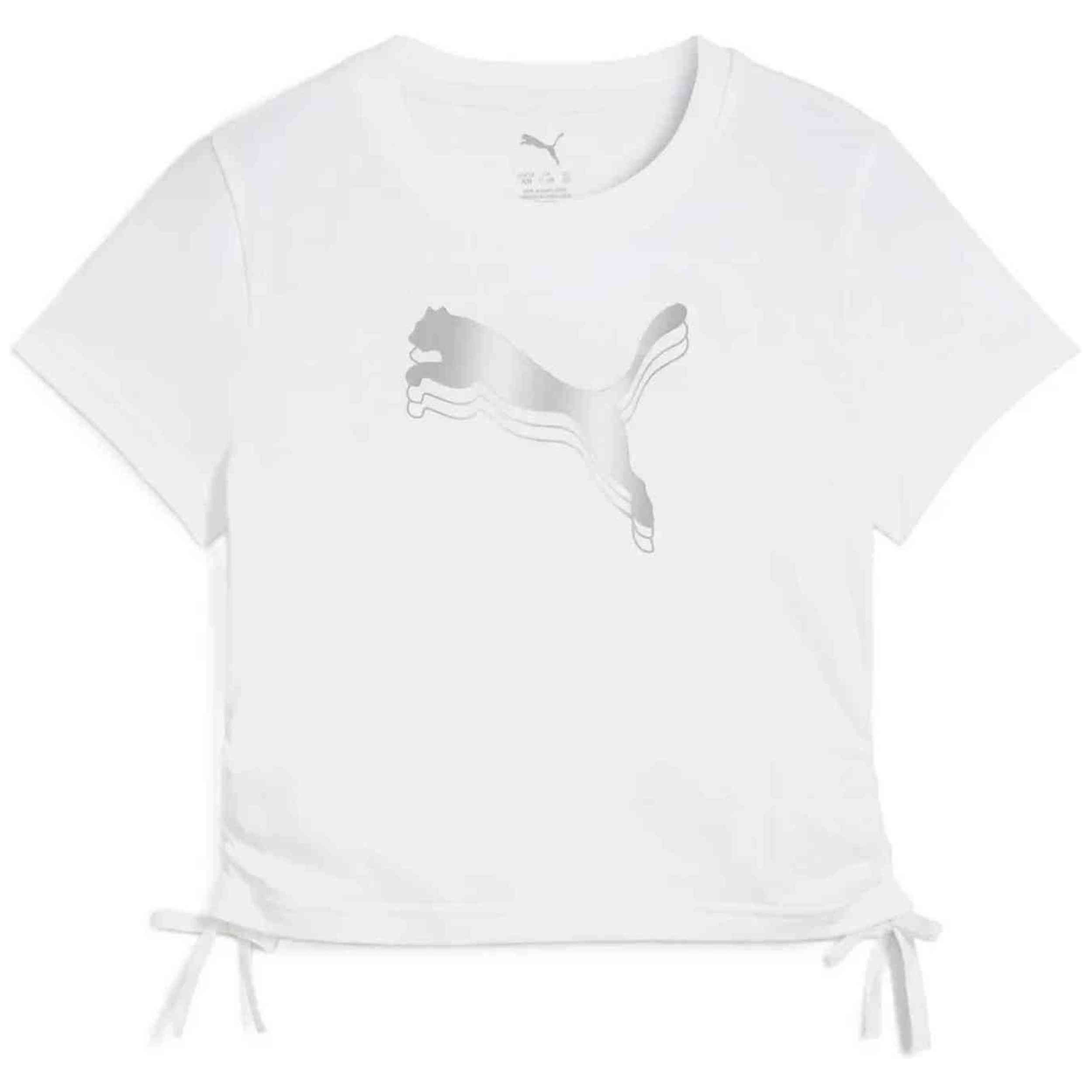 Camisetas De Manga Corta Puma modelo 686419-02 para Niñas en color Blanco