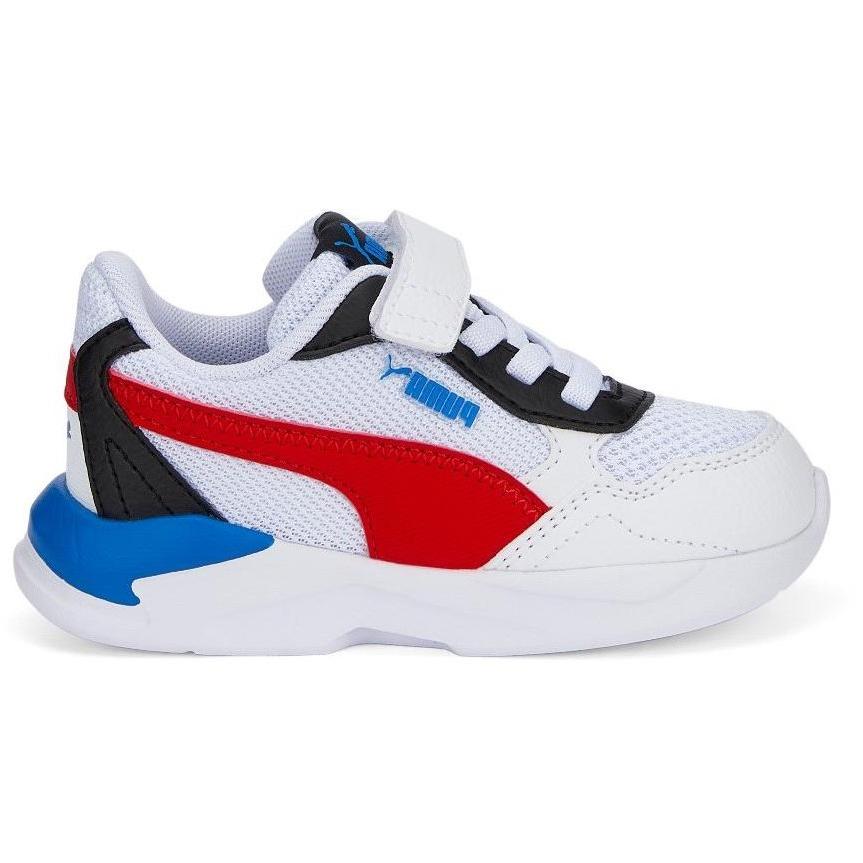 Zapatillas Puma X-Ray Speed Lite textil deportivas Puma blanco rojo y azul ligeras cierre de velcro y eleasticos