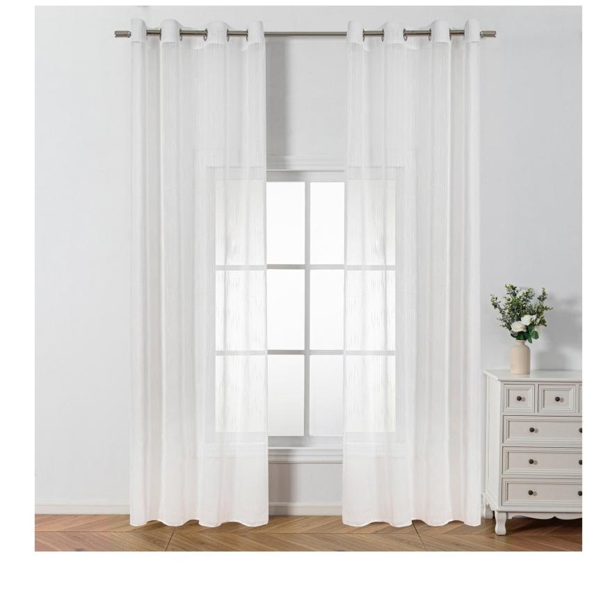 PLUSHOME Cortina Visollo Cocina Salon Dormitorio para Ventana con medidad 140 * 260  para hogar Cocina Decoracion.