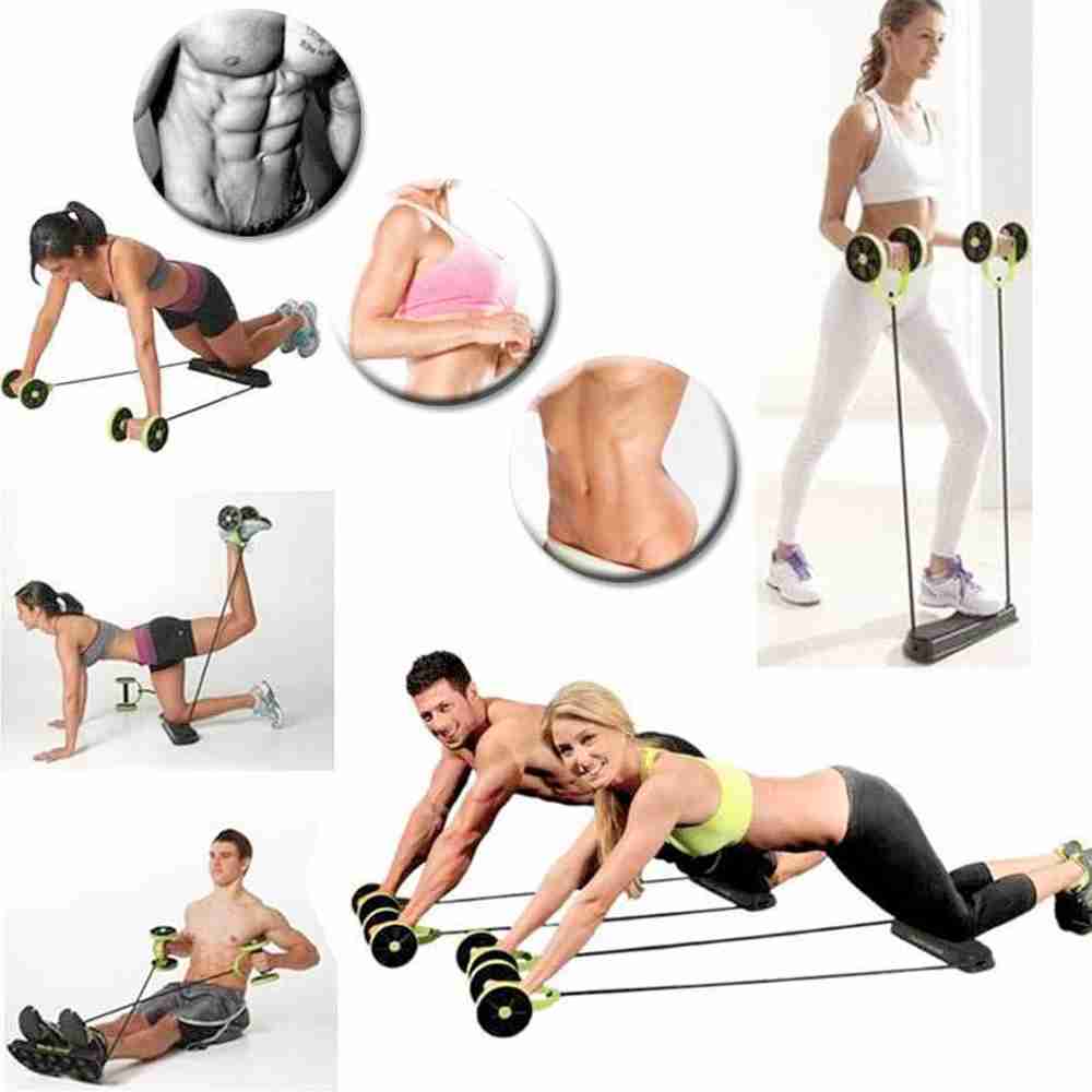 Máquina De Ejercicio Abdominal Con Tapete Y Ruedas Revoflex Almalux®