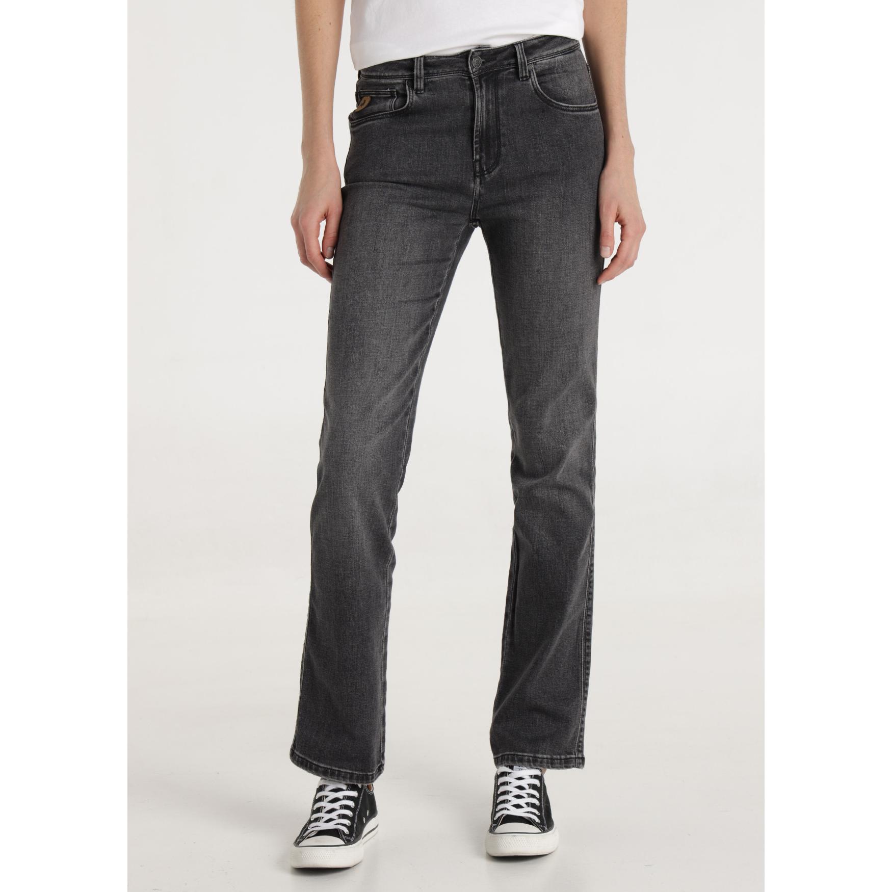 LOIS JEANS - Jeans lavado Gris Trutemp 365 - Straight fit - Tiro corto - Tallaje en Pulgadas- Tallaje en Pulgadas