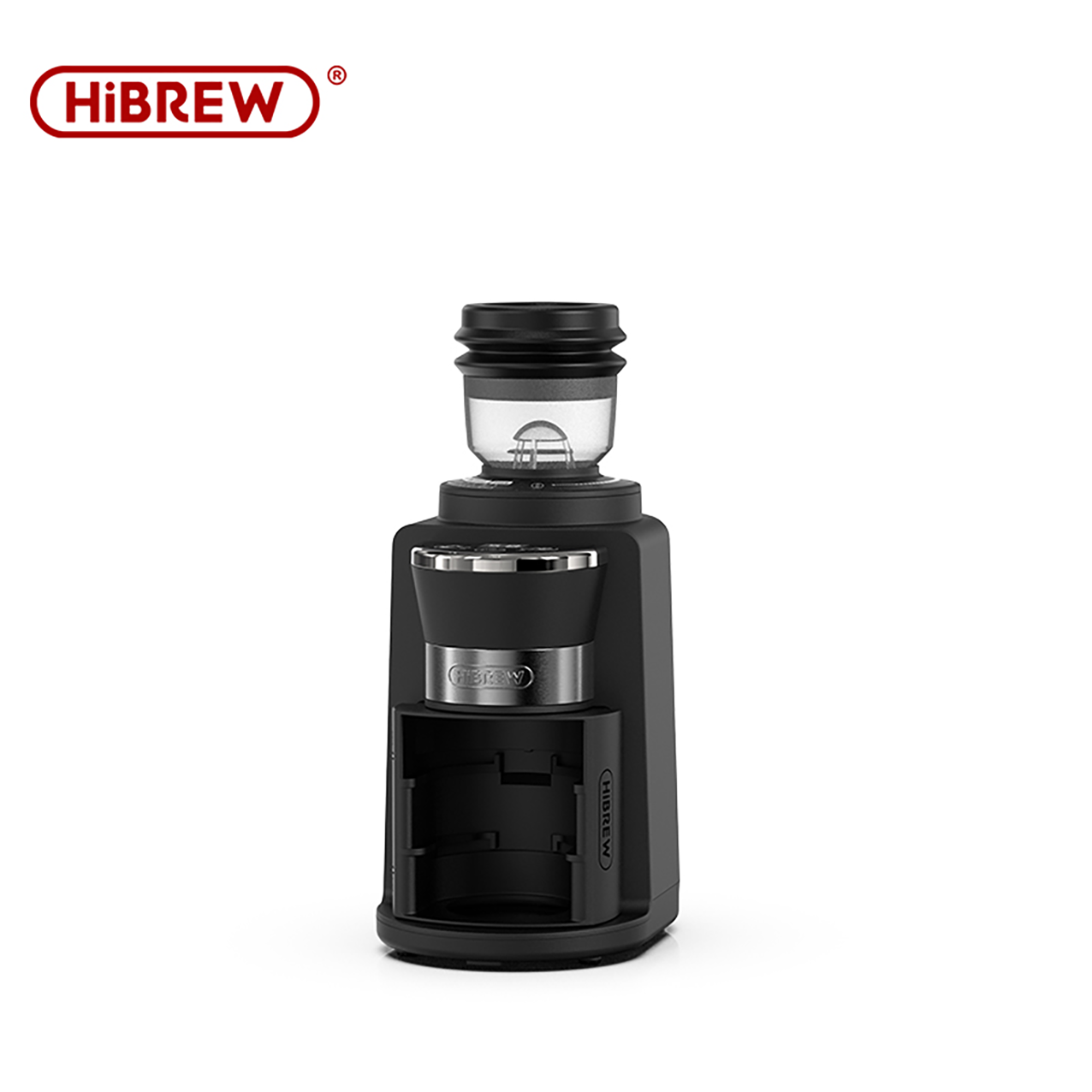 HiBREW G3A, Automatie Coffee Grinder,Intelligent quantitative button,Portafilters Of 3 Common Specifications，Double-Layer Air Blower,Static anti-flying powder,High-Precision Conical Burr,6-gear memory function,31-gear scale