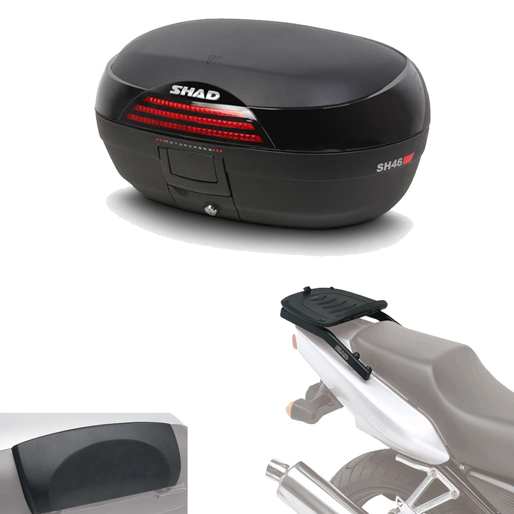 Kit Fijacion Y Maleta Baul Trasero + Respaldo Pasajero Regalo Sh46 SH46REHE220