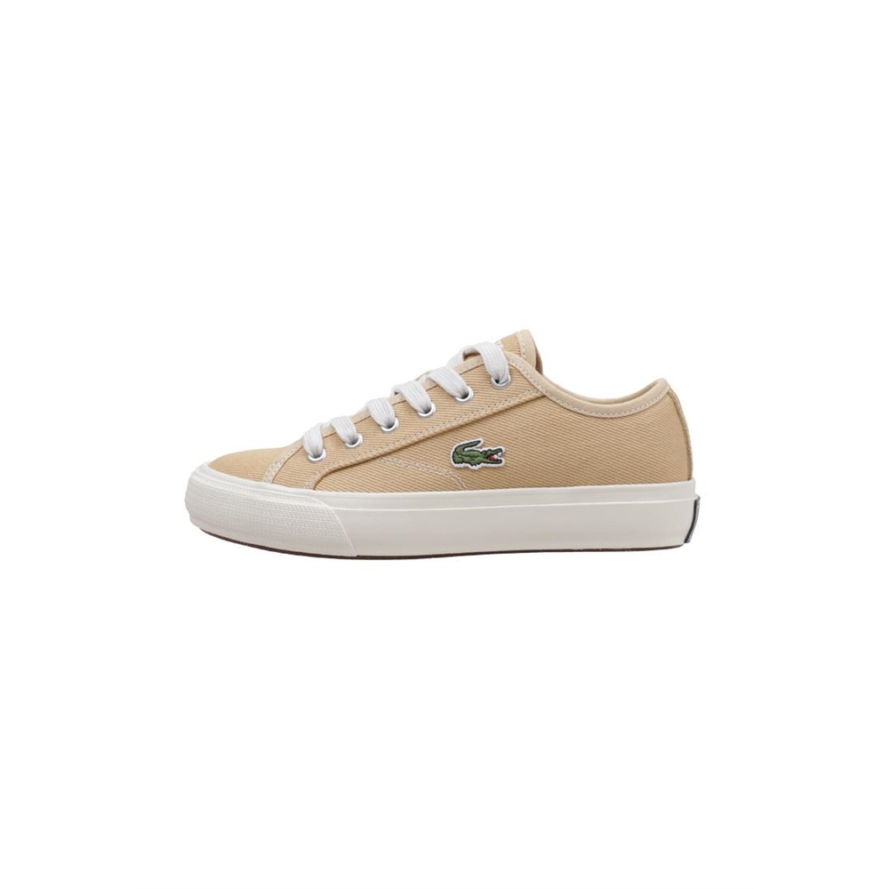 Lacoste BACKCOURT 124 1 CFA Deportivas Planas mujer Beige