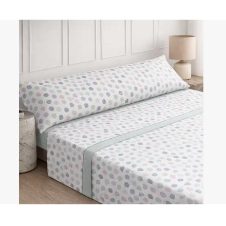 Juego de Sabanas 3 Piezas, Sabana de Poliéster Microfibra, Sábana Bajera, Sábana Plana y 1 Funda de Almohada para Cama 90/105/135/150, Varios modelos. ✅ Entrega en 48-72h
