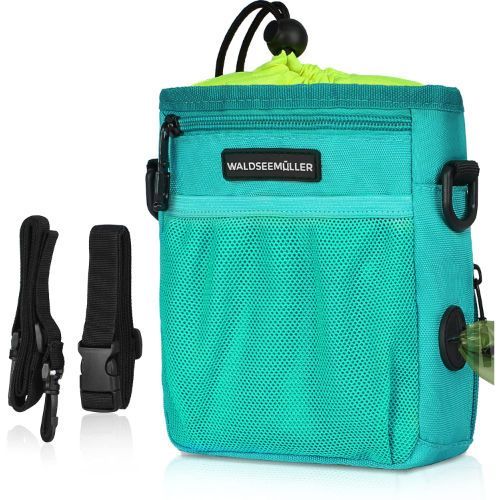 Bolsa Paseo para Perros , Bolsa para llevar sus premios , Waldseemuller | Bandolera Chuches y Bolsitas de Caca